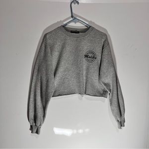 Brandy sweatshirt crop